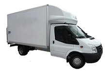 Van Hire St Helens - Ford Luton Box Tail Lift - Van hire St helens